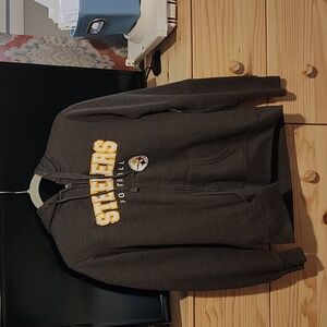 Women's NFL Steeler Fleece Lined Jacket Large